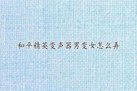 和平精英辅助变音器免费版(和平精英游戏变声器免费版) 和平精英辅助变音器免费版(和平精英游戏变声器免费版)